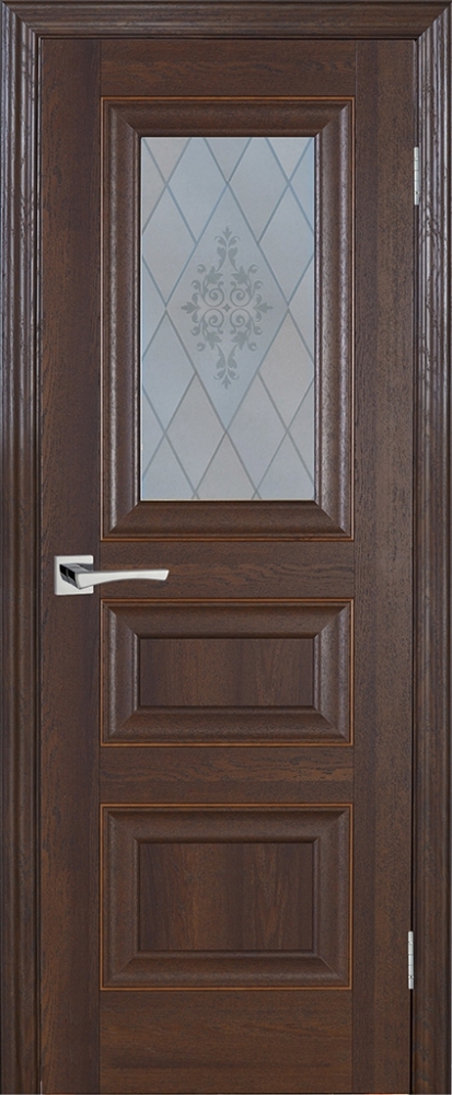 Межкомнатная дверь PSB-29 Дуб Оксфорд темный