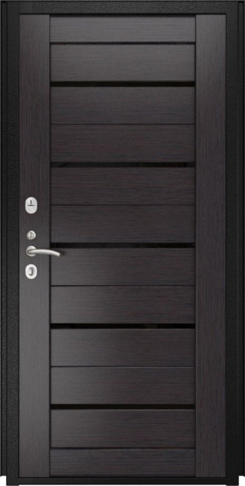 Товар Дверь ДвериПРО Модель L-47 СБ-1 (лак.черное, 16мм, венге) DPRO195829