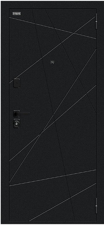 Товар Дверь Браво Граффити-5/SBlack Букле черное/Look Art DIS007411