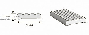 Товар Наличник Тип-3 2100x70x10 BRK535